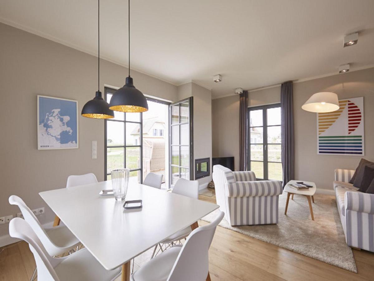 Reetland Am Meer - Premium Reetdachvilla Mit 3 Schlafzimmern, Sauna Und Kamin E24 Dranske Extérieur photo